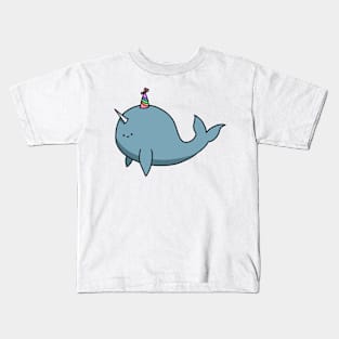 Party Narwhal Kids T-Shirt